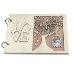 Personalized "Love Tree" Wedding Guest Book